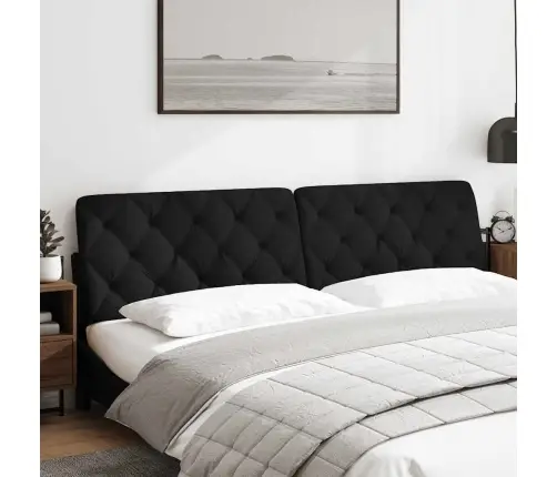 Galvūgalio Pagalvėlė, Juodos Spalvos, 200cm Audinys