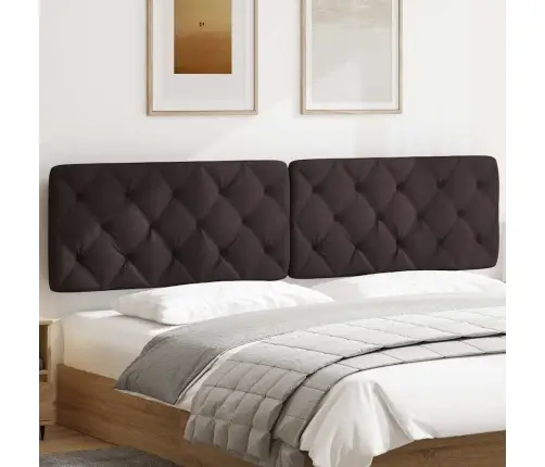 Galvgaļa Spilvens, Tumši Brūns, 200 Cm, Audums Vidaxl