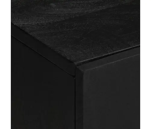 2-Daļīgs Vannasistabas Mēbeļu Komplekts, Melns, Koks Vidaxl