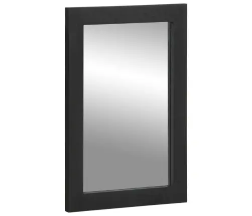 3-Osaline Vannitoa Mööblikomplekt, Must, Tehispuit