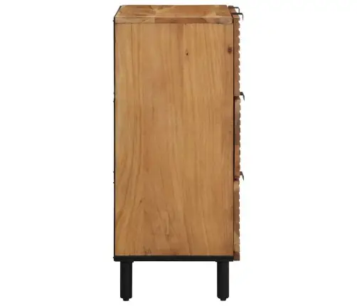 Skrūvju Skapji 2 Gab Brūns 60X33X75 Cm Masīvkoks Akācijas Vidaxl