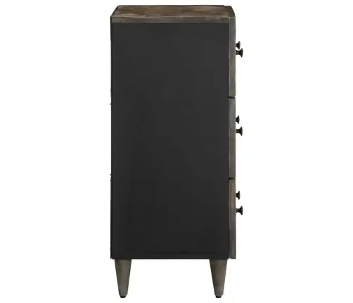 Puhvetkapid 2 Tk Helehall 60X33,5X75 Cm Täispuidust Mango