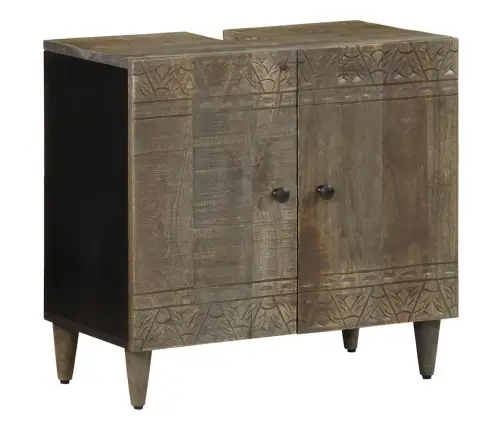 5-Daļīgs Vannasistabas Mēbeļu Komplekts, Mango Masīvkoks Vidaxl