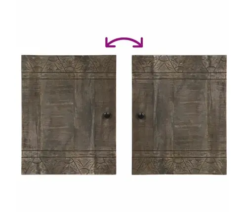 5-Daļīgs Vannasistabas Mēbeļu Komplekts, Mango Masīvkoks Vidaxl