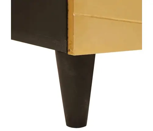 Kabalas 2 Pcs Juodas Ir Auksinis 60 X 33 X 75 Cm