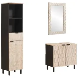 Vannas Istabu Komplekti Ar Atvilktni Baltā Mazgāšana Apdare Vidaxl Vannas Istabu Komplekti Ar Atvilktni Baltā Mazgāšana Apdare Vidaxl