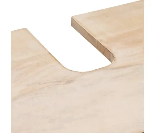 Vannitoa Komplektid Valge Pesu Viimistlus Tugev Mango Puu