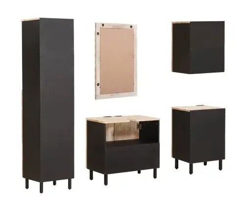 Vannas Istabu Komplekti Ar Atvilktni Baltā Mazgāšana Apdare Vidaxl