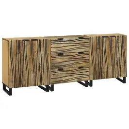 Vannas Istabas Mēbeļu Komplekts 3 Pcs Brūna 180 X 33 X 75 Cm Vidaxl Vannas Istabas Mēbeļu Komplekts 3 Pcs Brūna 180 X 33 X 75 Cm Vidaxl