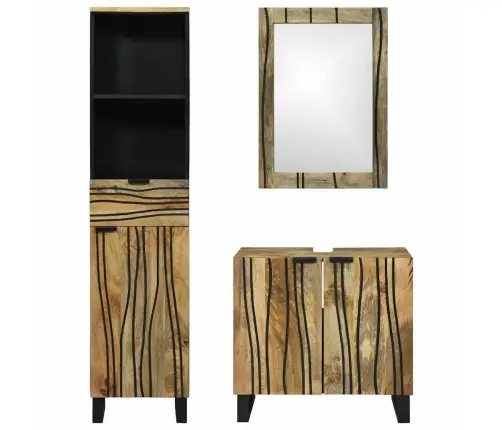 Vannas Istabas Mēbeļu Komplekts Ar Atvilktni Ar Plauktu 3 Pcs Brūna Augsts Vidaxl Vannas Istabas Mēbeļu Komplekts Ar Atvilktni Ar Plauktu 3 Pcs Brūna Augsts Vidaxl