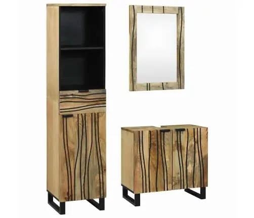 Vannas Istabas Mēbeļu Komplekts Ar Atvilktni Ar Plauktu 3 Pcs Brūna Augsts Vidaxl Vannas Istabas Mēbeļu Komplekts Ar Atvilktni Ar Plauktu 3 Pcs Brūna Augsts Vidaxl