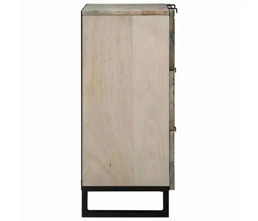 Kappide Külgedel 2 Pcs Valge 60 X 33.5 X 75 Cm Mangopuit Kappide Külgedel 2 Pcs Valge 60 X 33.5 X 75 Cm Mangopuit