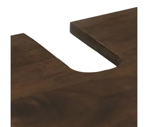 Vannas Istabas Mēbeļu Komplekts 2 Pcs Riekstu Brūna Standarta Vidaxl