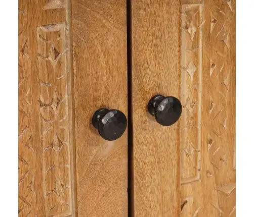 Vannitoa Mööbleset 5 Pcs Pruun 38 X 33 X 160 Cm Mangopuit
