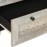 Puse 2 Pcs Balts 60 X 33 X 75 Cm Mango Masīvkoks Vidaxl