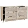 Puse 2 Pcs Balts 60 X 33 X 75 Cm Mango Masīvkoks Vidaxl