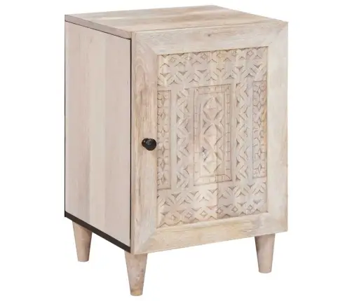 Vonios Baldų Rinkinys Su Stalčių 4 Pcs Balta Apdirbta Mediena