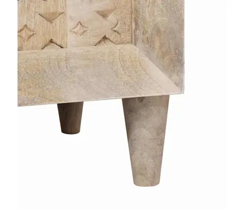 Vannitoa Mööbleset 5 Pcs Valge 38 X 33 X 160 Cm Mangopuit