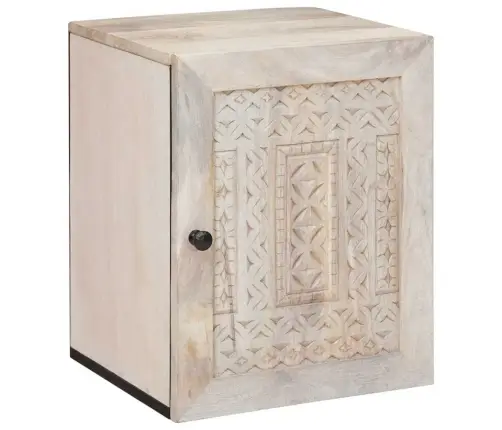 Vannitoa Mööbleset 5 Pcs Valge 38 X 33 X 160 Cm Mangopuit