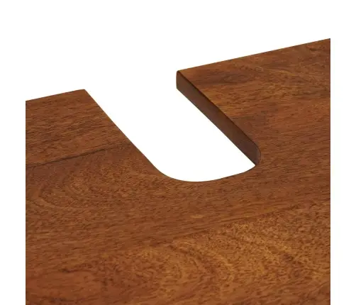 Vonios Baldų Rinkinys Su Stalčių 4 Pcs Graikinis Riešutmedis