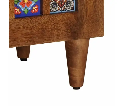 Vannitoa Mööbleset Sahtliga 5 Pcs Pähklipuit Tugev Mango Puu