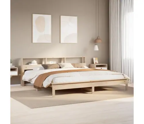 Gulta Bez Matrača, 200X200 Cm, Priedes Masīvkoks Vidaxl