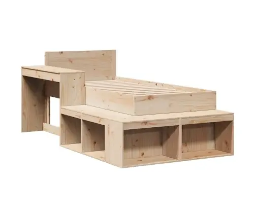 Voodiraam Ilma Madratsita, 80X200 cm Männipuit