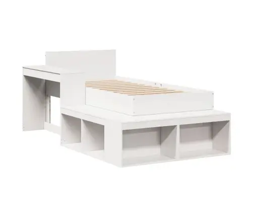 Lovos Rėmas Be Čiužinio, Balta, 80X200cm Pušis