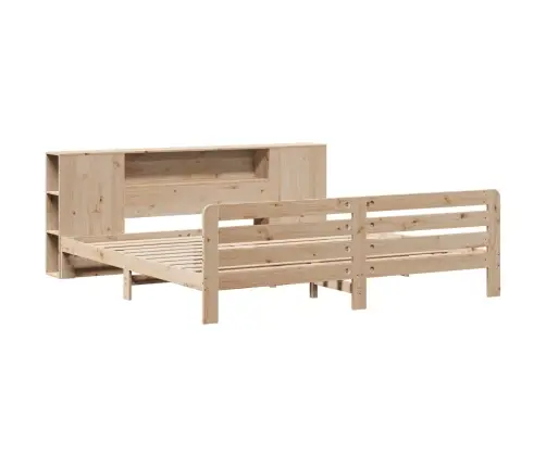 Gulta Bez Matrača, 200X200 Cm, Priedes Masīvkoks Vidaxl