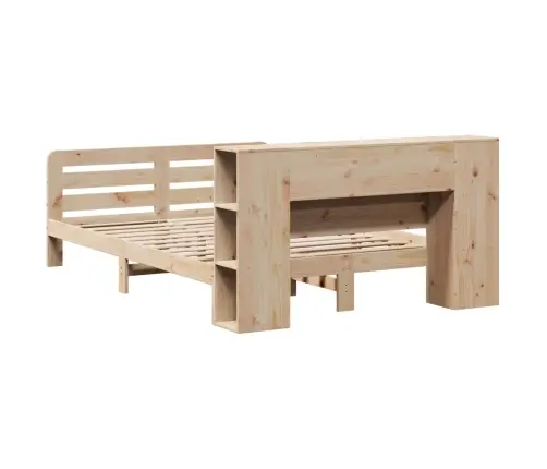 Gulta Bez Matrača, 120X190 Cm, Priedes Masīvkoks Vidaxl