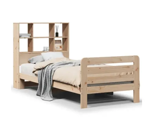 Gulta Bez Matrača, 90X200 Cm, Priedes Masīvkoks Vidaxl