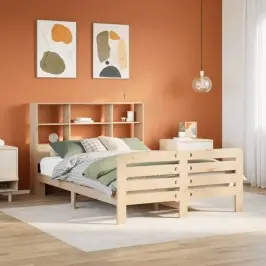 Lovos Rėmas Be Čiužinio, 160X200cm Pušies Medienos Masyvas