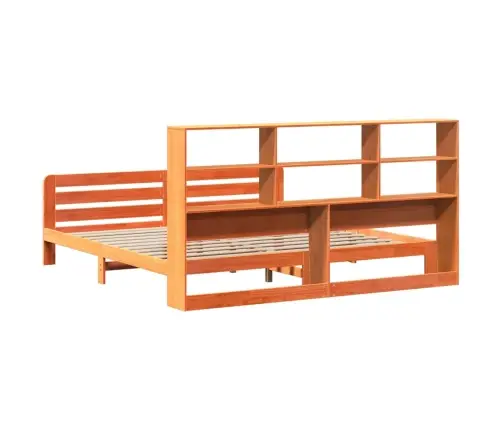 Lovos Rėmas Be Čiužinio, Vaško Rudas, 180X200cm Pušies Masyvas