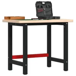 Darbagalds, 100X60X83 Cm, Ozola Masīvkoks, Taisnstūra Vidaxl