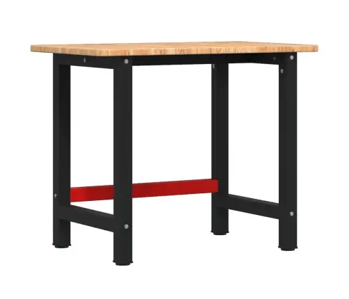 Darbagalds, Brūns, 100X60X81,5 Cm, Ozola Masīvkoks, Taisnstūra Vidaxl