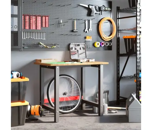 Darbagalds, Brūns, 100X60X81,5 Cm, Ozola Masīvkoks, Taisnstūra Vidaxl