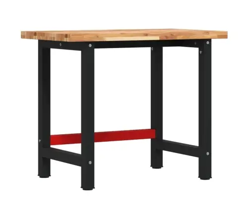 Darbastalis, 100X60X83cm Akacijos Masyvas, Stačiakampis