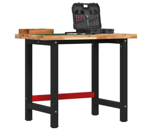 Darbastalis, 100X60X83cm Akacijos Masyvas, Stačiakampis