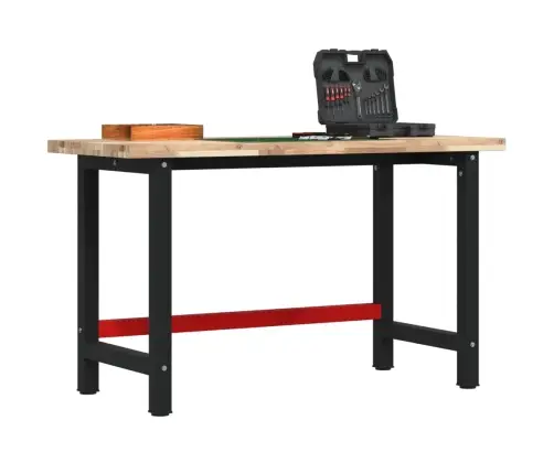 Darbagalds, 140X60X83 Cm, Ozola Masīvkoks, Taisnstūra Vidaxl