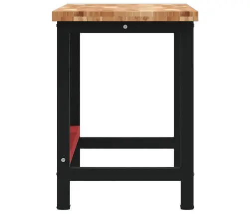 Darbagalds, 140X60X83 Cm, Ozola Masīvkoks, Taisnstūra Vidaxl