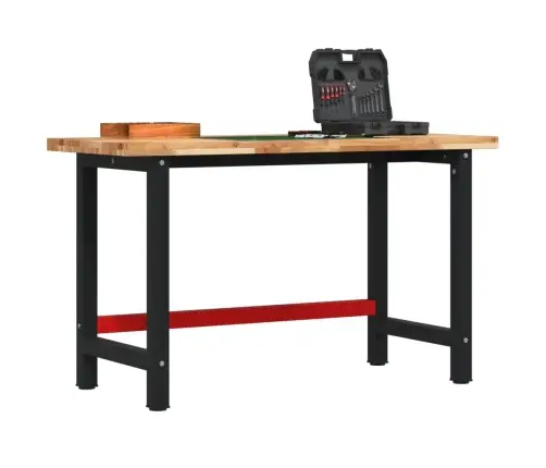 Darbagalds, 140X60X83 Cm, Ozola Masīvkoks, Taisnstūra Vidaxl