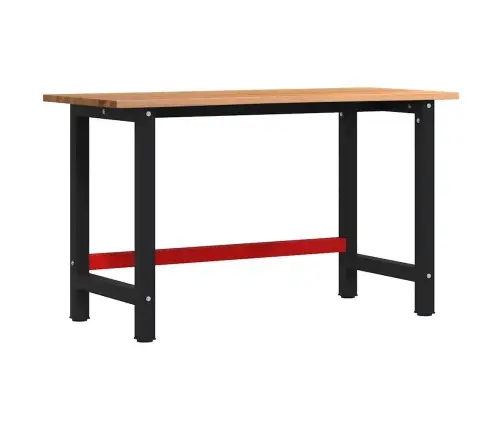 Darbagalds, Brūns, 140X60X81,5 Cm, Ozola Masīvkoks Vidaxl