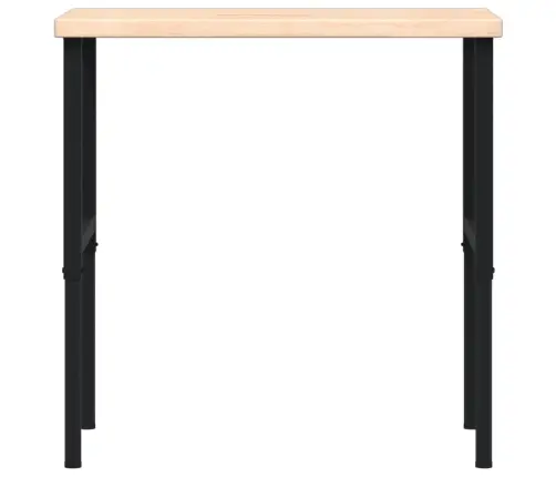 Darbastalis, 100X60X(73-99,5)cm Ąžuolo Masyvas, Stačiakampis