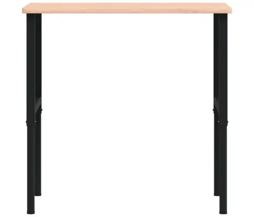 Darbagalds, 100X60X(71,5-98) Cm, Ozola Masīvkoks, Taisnstūra Vidaxl