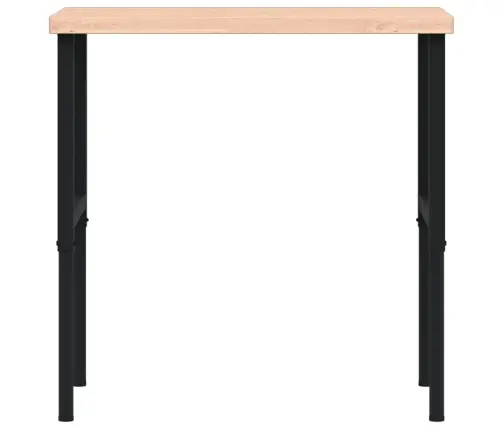 Darbagalds, 100X60X(73-99,5) Cm, Ozola Masīvkoks, Taisnstūra Vidaxl