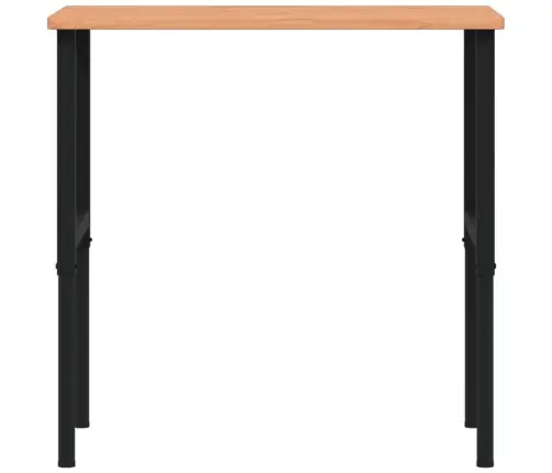 Darbagalds, 100X60X(71,5-98) Cm, Ozola Masīvkoks, Taisnstūra Vidaxl