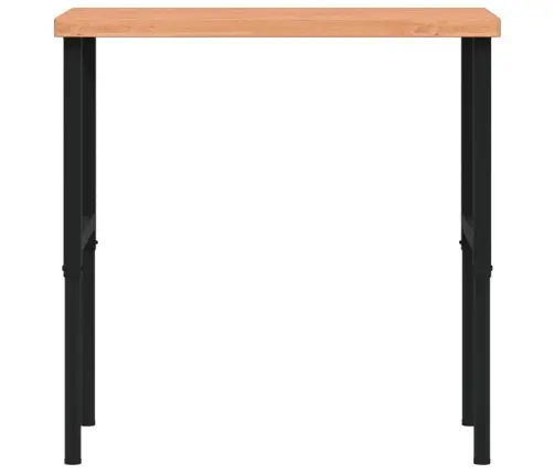 Darbagalds, 100X60X(73-99,5) Cm, Ozola Masīvkoks, Taisnstūra Vidaxl