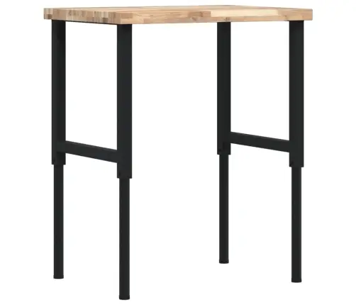 Darbagalds, 80X60X(73-99,5) Cm, Akācijas Masīvkoks, Taisnstūra Vidaxl