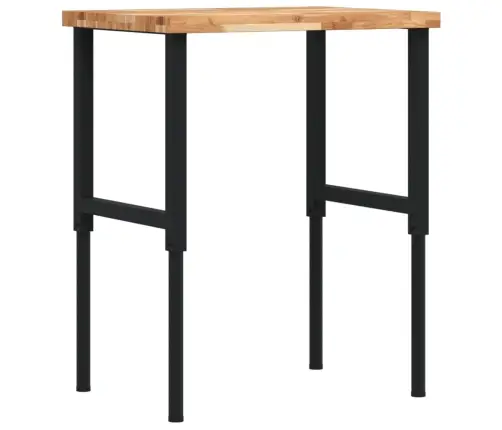 Darbagalds, 80X60X(73-99,5) Cm, Akācijas Masīvkoks, Taisnstūra Vidaxl