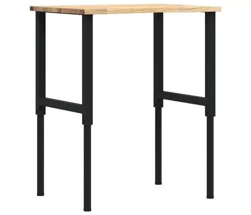 Darbagalds, 80X60X(71,5-98) Cm, Ozola Masīvkoks Vidaxl